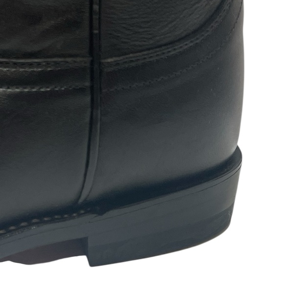 💥SALE💥JUSTIN lL3703 LADIES CLASSIC BLACK KIPSKIN LEATHER ROPER BOOT SZ 5.5 - Picture 7 of 11